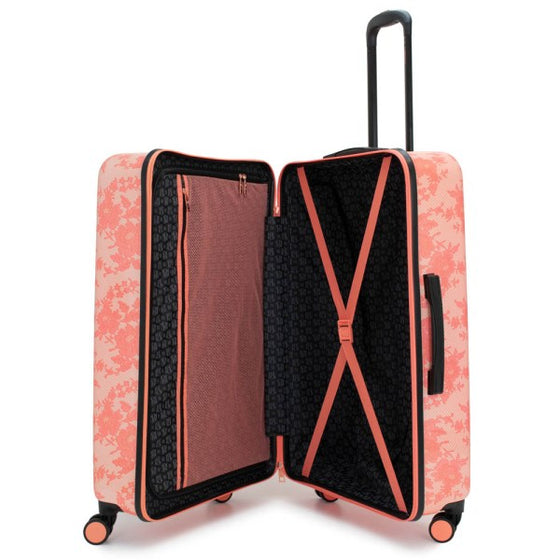 Essence Expandable Luggage Set - Pink Lace
